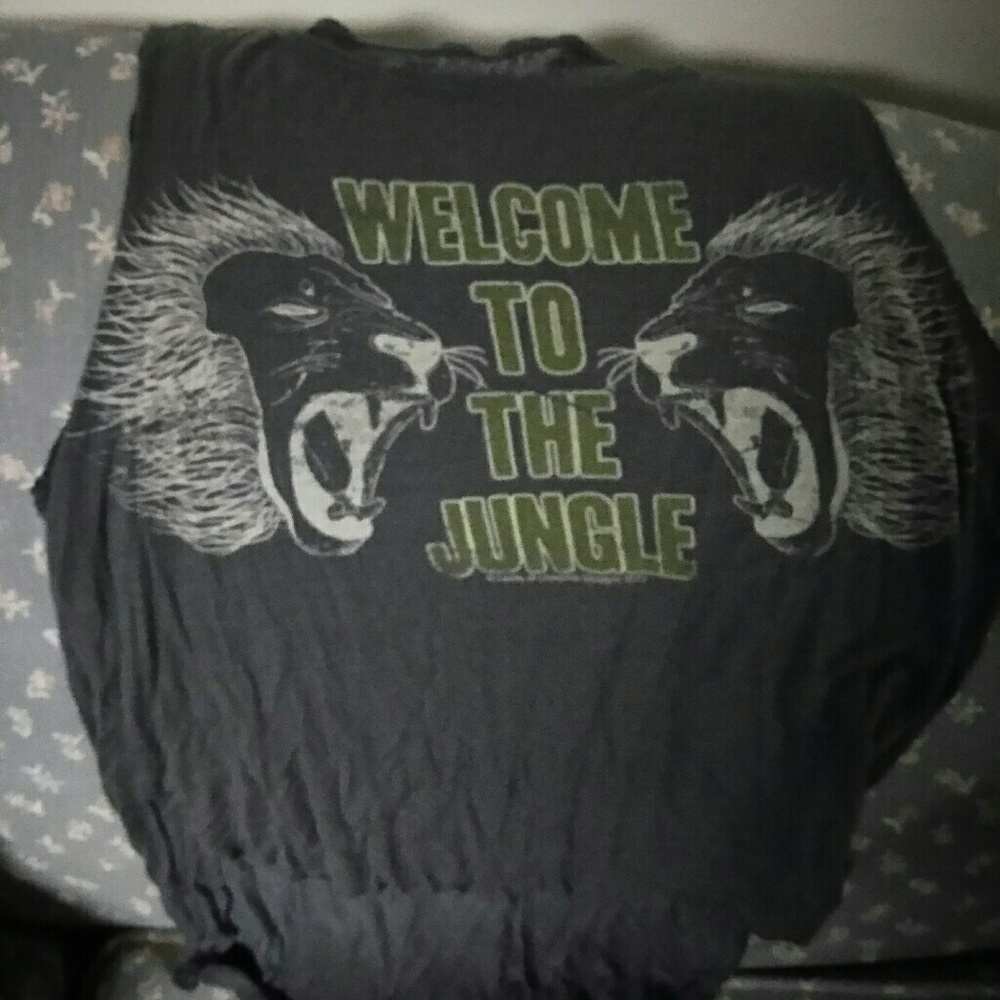 Welcome to the jungle tank top